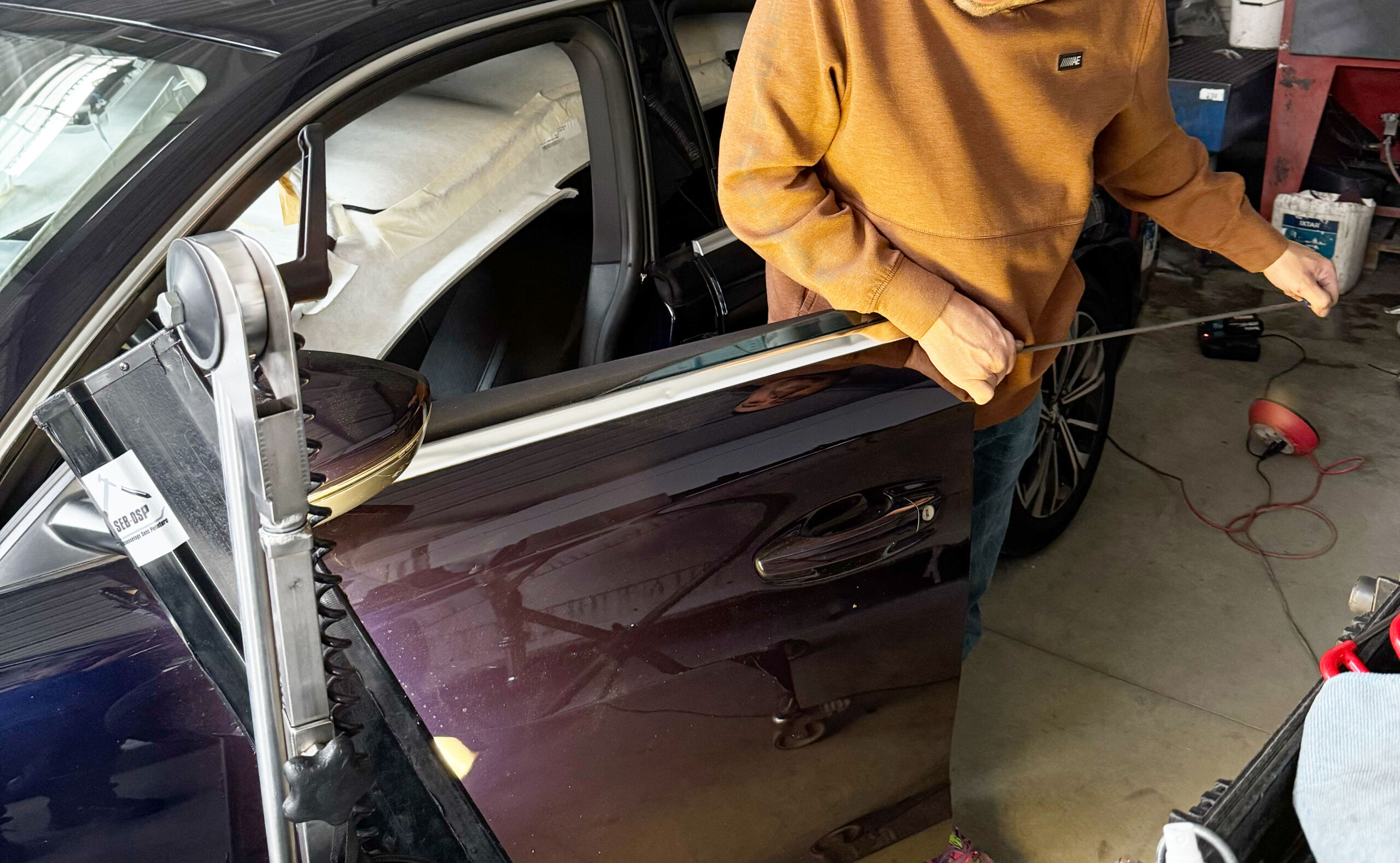 Débosselage sans peinture